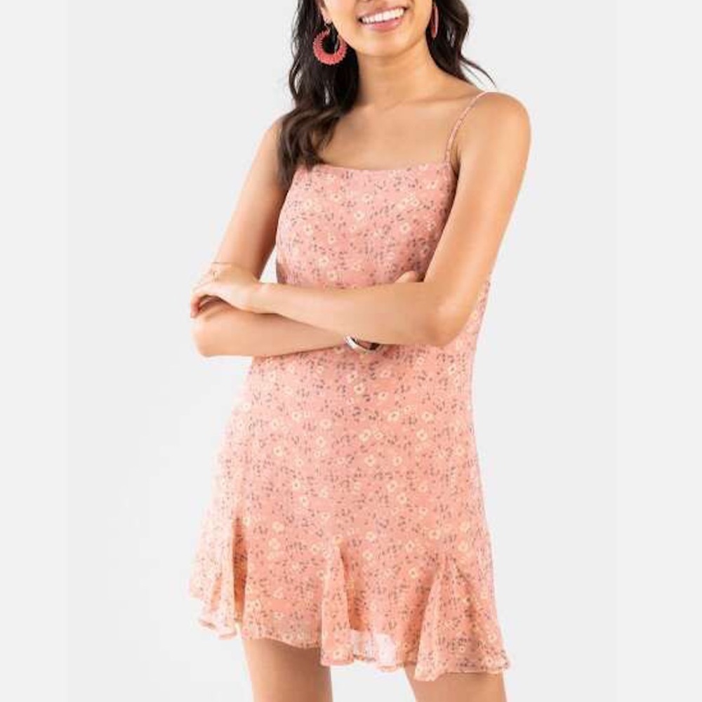 New Imogen Floral Bohemian Ruffle Dress